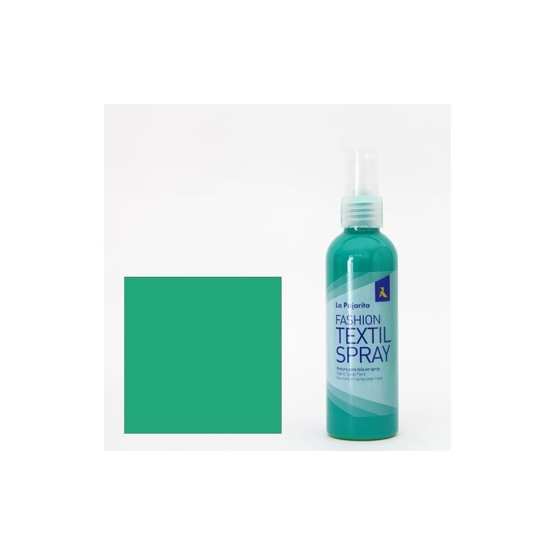 Fine art shop - Textile paint Mojito Green 09 SPRAY (100 ml.), La Pajarita | totenart.com
