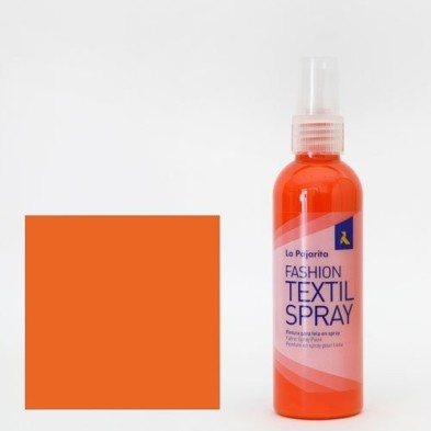 Fine art shop - Textile paint California Orange 03 SPRAY (100 ml.), La Pajarita | totenart.com