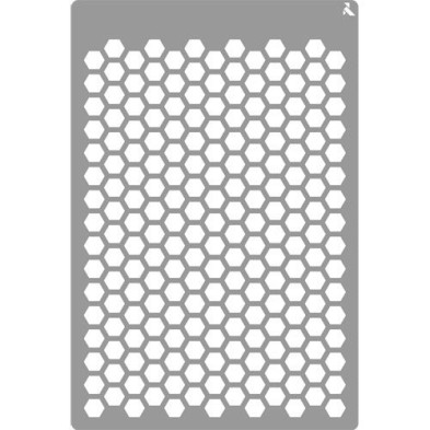 Fine art shop - Stencil Bees 14, 20x30cm. La Pajarita | totenart.com