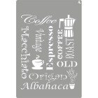 Fine art shop - Stencil Kitchen 12, 20x30cm. La Pajarita | totenart.com