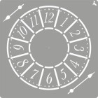 Fine art shop - Stencil Watch 05, 20x20cm., La Pajarita | totenart.com