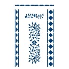 Fine art shop - Stencil Deco 08, 20x30cm. La Pajarita | totenart.com