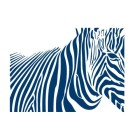 Fine art shop - Stencil Zebra 09, 20x30cm. La Pajarita | totenart.com
