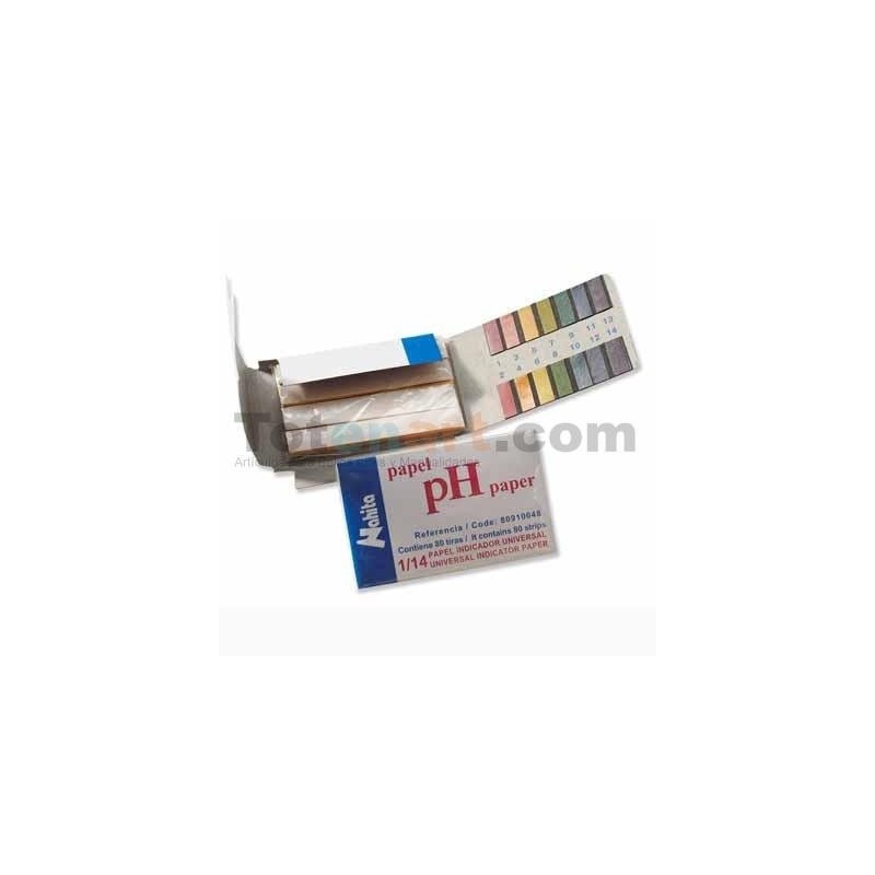 Fine art shop - PH meter 1-14, book 80 units | totenart.com