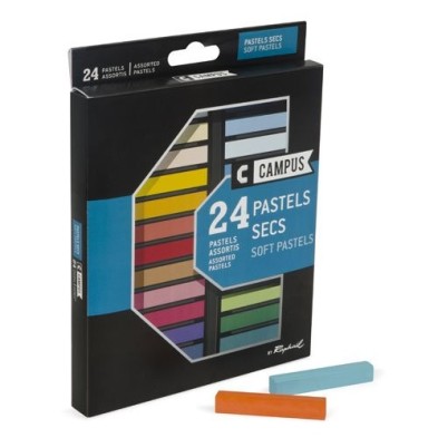  Fine art shop - Box Pastel Campus Raphael 24 colours | totenart.com
