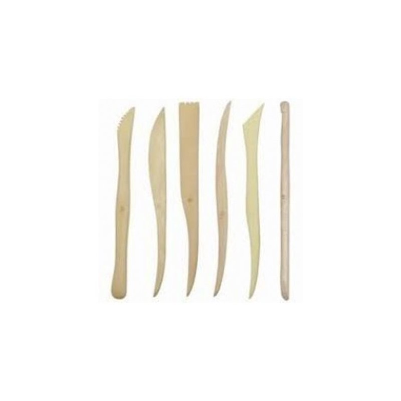 Fine art shop - 6 Modeling sticks kit, 15 cm. | totenart.com