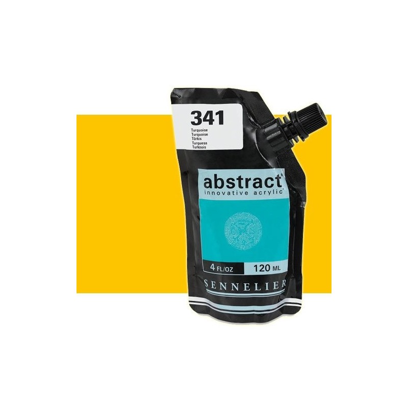 Fine art shop - Sennelier Abstract Acrylic Medium Cadmium Yellow 541, 120 ml. | totenart.com