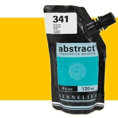 Fine art shop - Sennelier Abstract Acrylic Medium Cadmium Yellow 541, 120 ml. | totenart.com