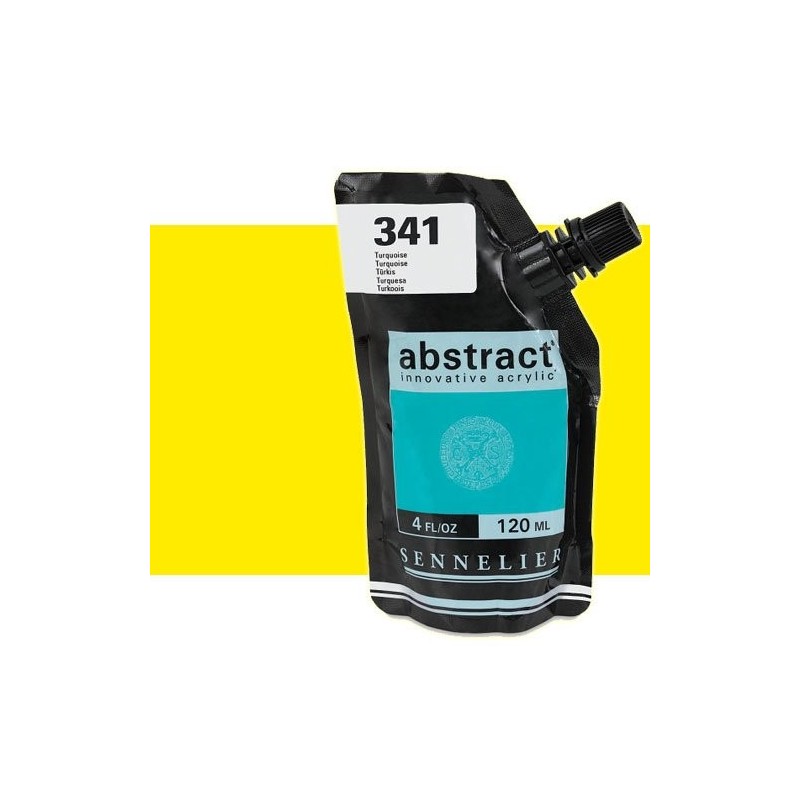 Fine art shop - Sennelier Abstract Acrylic Cadmium Lemon Yellow hue 545, 120 ml. | totenart.com