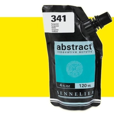 Fine art shop - Sennelier Abstract Acrylic Cadmium Lemon Yellow hue 545, 120 ml. | totenart.com