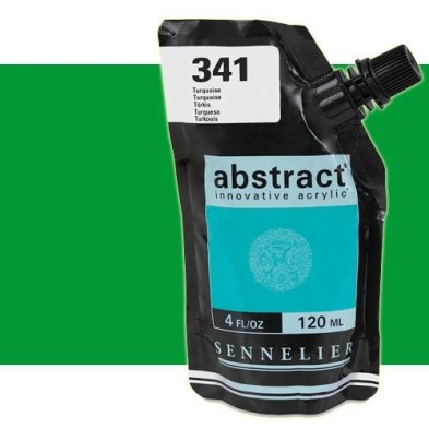 Fine art shop - Sennelier Abstract Acrylic Bright Green 811, 120 ml. | totenart.com