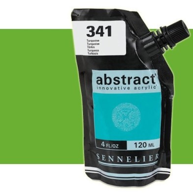 Fine art shop - Sennelier Abstract Acrylic Yellow Green 871, 120 ml. | totenart.com