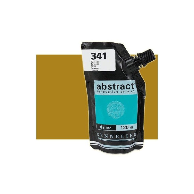 Fine art shop - Sennelier Abstract Acrylic Yellow Ochre 252, 120 ml. | totenart.com