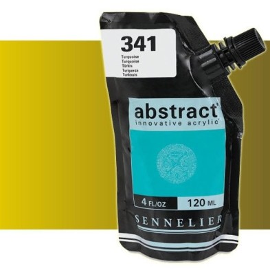 Fine art shop - Sennelier Abstract Acrylic Iridescent Gold 028, 120 ml. | totenart.com