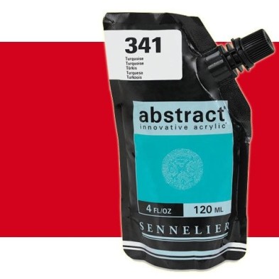 Fine art shop - Sennelier Abstract Acrylic Vermillion 674, 120 ml. | totenart.com
