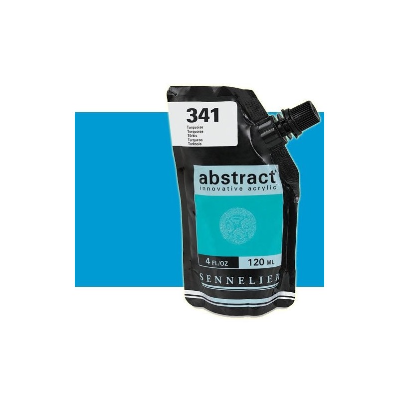 Fine art shop - Sennelier Abstract Acrylic Light Blue 320, 120 ml. | totenart.com