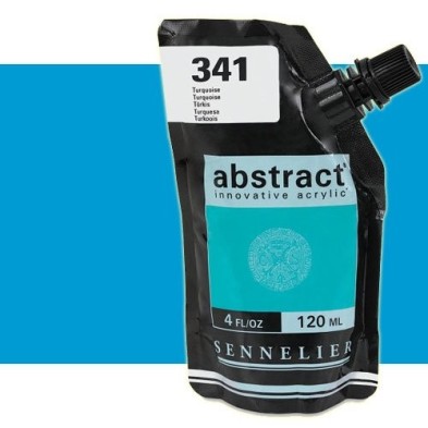 Fine art shop - Sennelier Abstract Acrylic Light Blue 320, 120 ml. | totenart.com