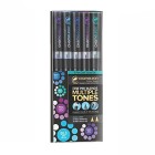 Fine art shop - Marker Case Chameleon, 5 Cool Colors | totenart.com