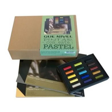  Fine art shop - Set Pastel Rembrandt, 15 half length with 2 blocs | totenart.com