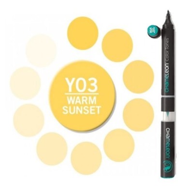 Fine art shop - Chameleon Warm Sunset Yellow YO3 marker | totenart.com