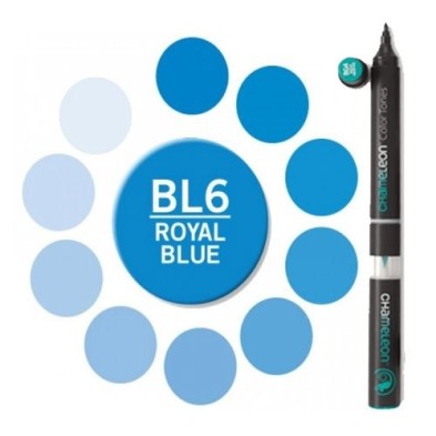 Fine art shop - Chameleon Royal Blue BL6 marker | totenart.com