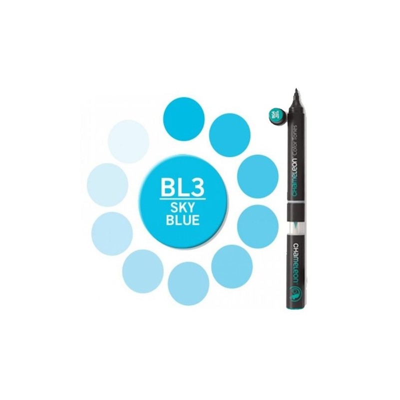 Fine art shop - Chameleon Sky Blue BL3 marker | totenart.com