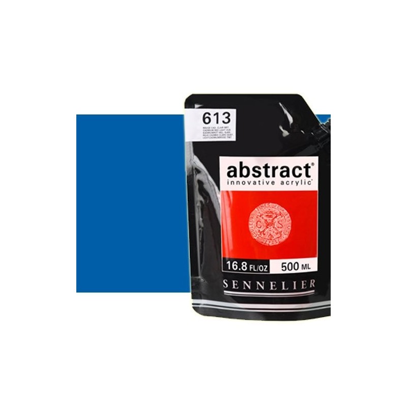 Fine art shop - Sennelier Abstract Acrylic Cobalt Blue Hue 303, 500 ml. | totenart.com