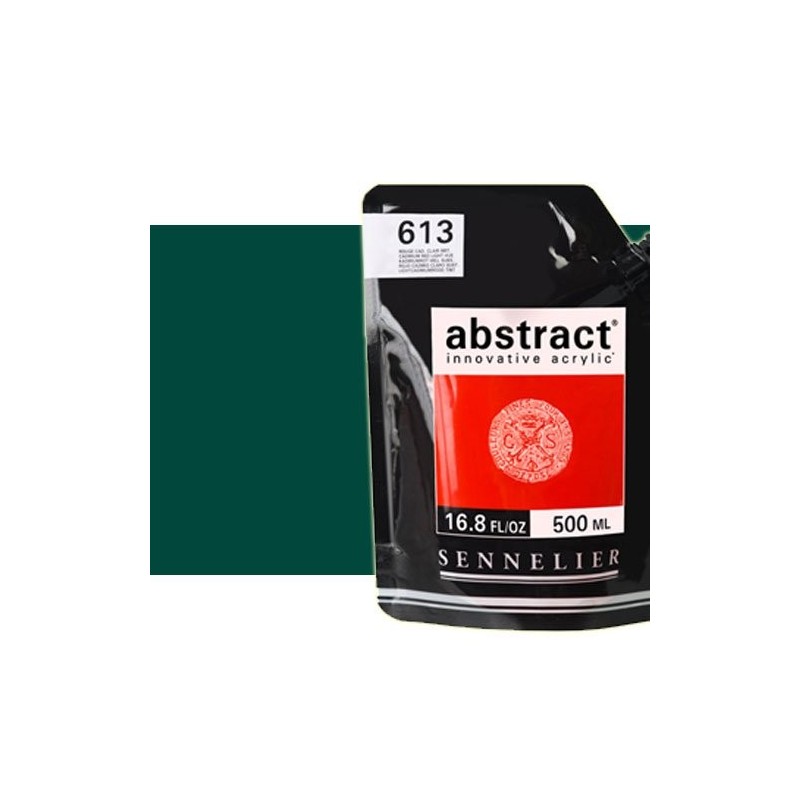 Fine art shop - Sennelier Abstract Acrylic Phthalo Green 896, 500 ml. | totenart.com