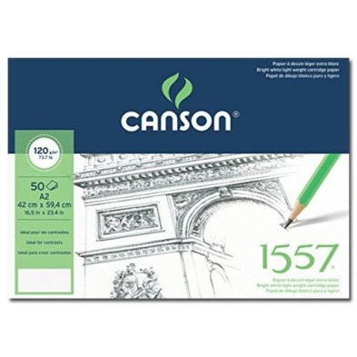  Fine art shop - 1557 Sketch Canson (Block), 50 f., 120 gr., 42x59.4 cm. | totenart.com