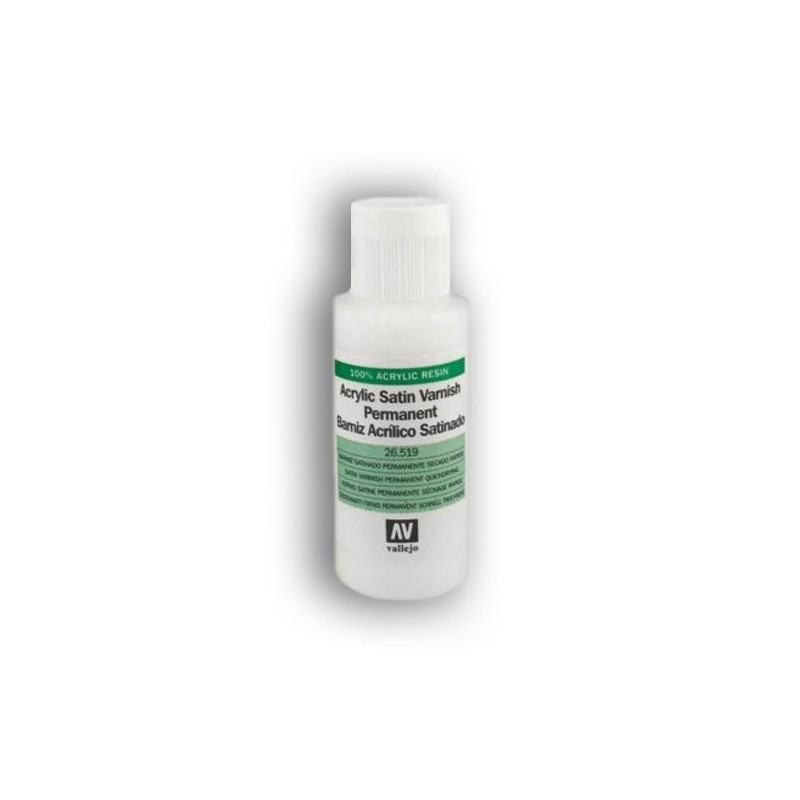 Fine art shop - Satin Acrylic Varnish Vallejo, 60 ml. | totenart.com