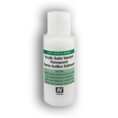 Fine art shop - Satin Acrylic Varnish Vallejo, 60 ml. | totenart.com