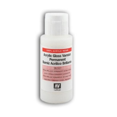Fine art shop - Gloss Acrylic Varnish Vallejo, 60 ml. | totenart.com