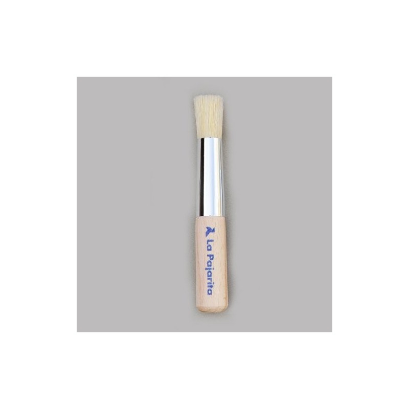 Fine art shop - Round Stencil Brush La Pajarita ,nº12 | totenart.com