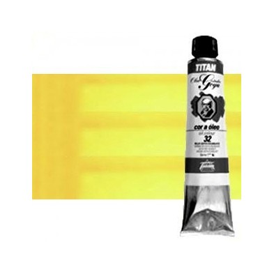 Fine art shop - Oil Titan Goya, Yellow Goya Lemon, 200 ml. | totenart.com