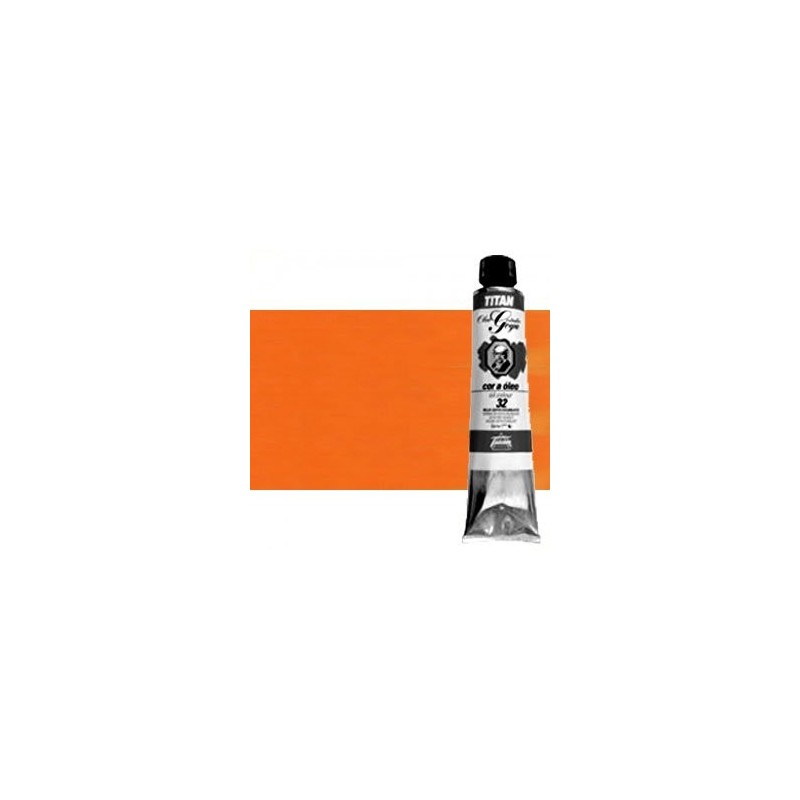 Fine art shop - Oil Titan Goya, Yellow Goya Orange, 200 ml. | totenart.com