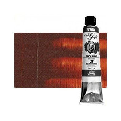 Fine art shop - Oil Titan Goya, Burnt Sienna,  200 ml. | totenart.com