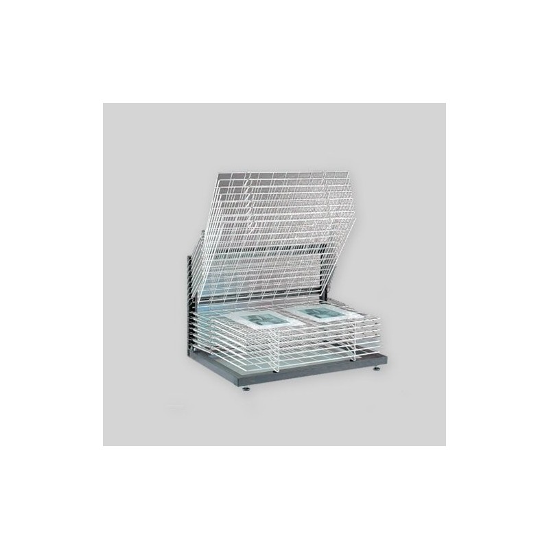 Fine art shop - Paper drying place furniture, 50x70, 15  tray. | totenart.com
