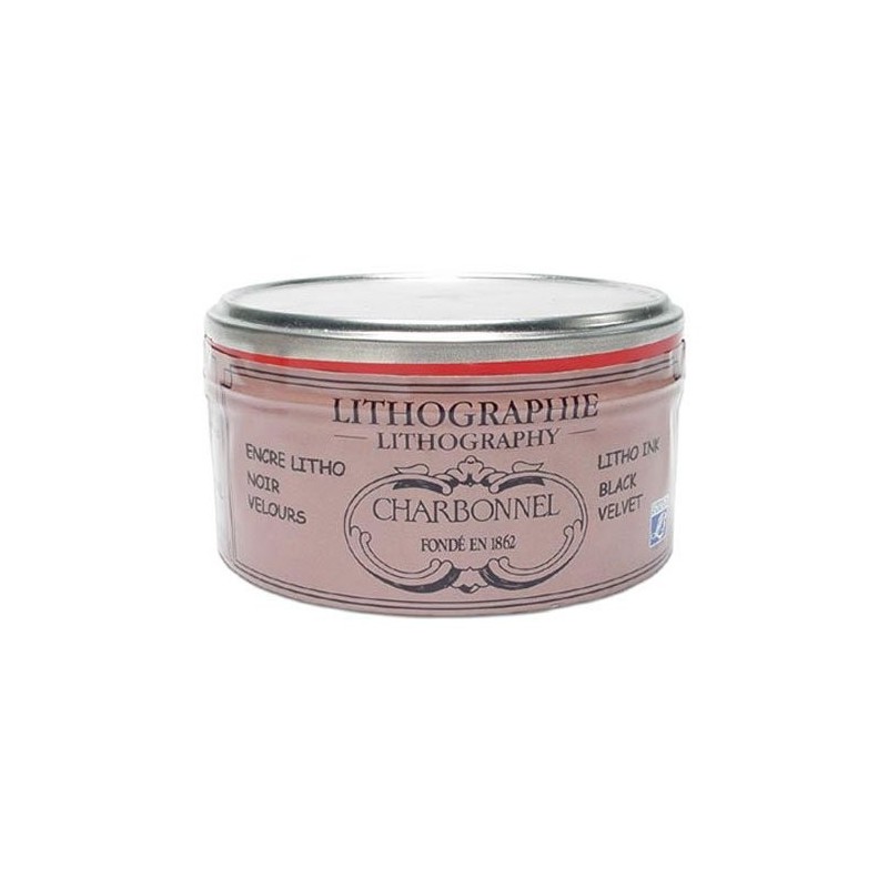 Fine art shop - Litho Black Velvet (deep black), Charbonnel, 200 ml | totenart.com