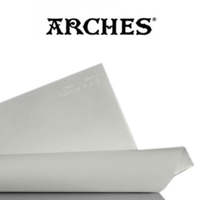  Fine art shop - Velin BFK Rives Arches Sheet 280 gr, 56x76 cm, Gray | totenart.com