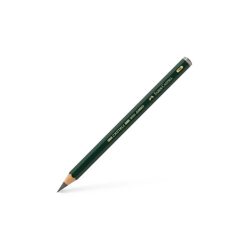 Fine art shop - Graphite JUMBO Pencil 9000 2B, Faber-Castell | totenart.com