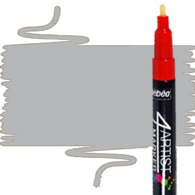 Fine art shop - Pebeo 4Artist Silver Oil Marker 2 mm | totenart.com