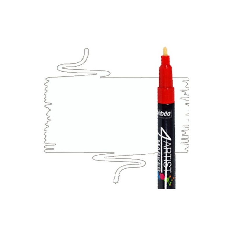 Fine art shop - Pebeo 4Artist White Oil Marker 2 mm | totenart.com