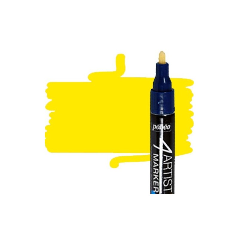 Fine art shop - Pebeo 4Artist Yelow Oil Marker 4 mm | totenart.com