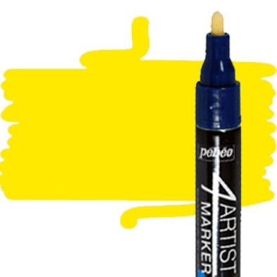 Fine art shop - Pebeo 4Artist Yelow Oil Marker 4 mm | totenart.com