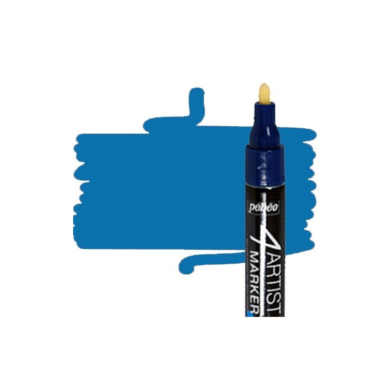 Fine art shop - Pebeo 4Artist Pink Oil Marker 4 mm blue | totenart.com