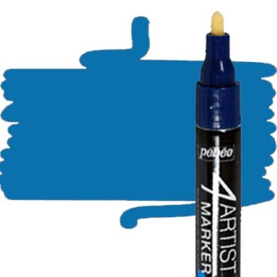 Fine art shop - Pebeo 4Artist Pink Oil Marker 4 mm blue | totenart.com