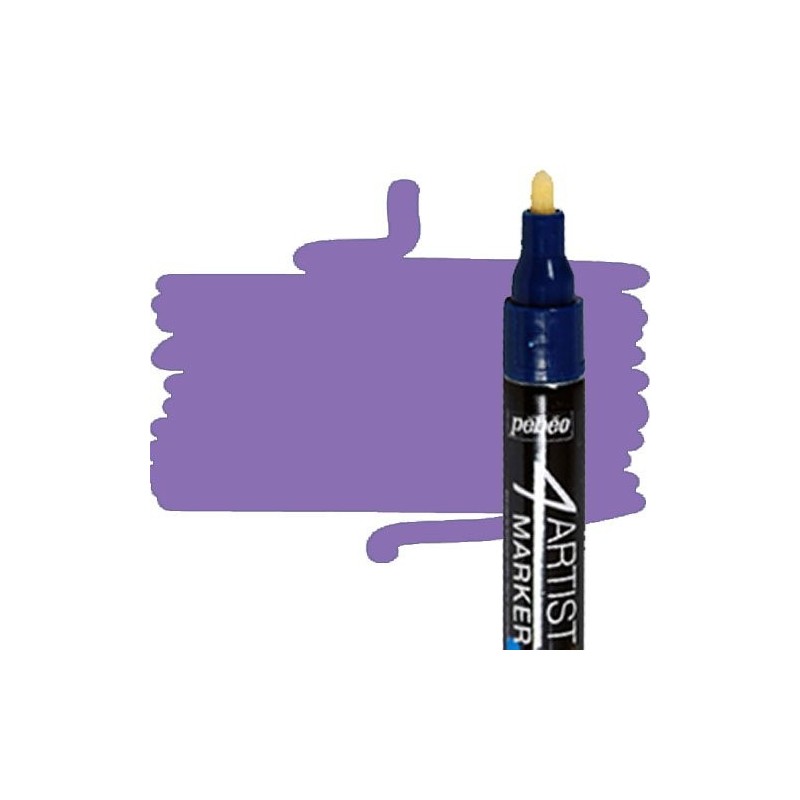 Fine art shop - Pebeo 4Artist Pink Oil Marker 4 mm violet | totenart.com