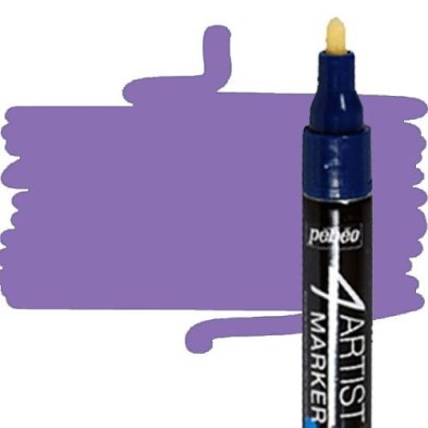 Fine art shop - Pebeo 4Artist Pink Oil Marker 4 mm violet | totenart.com