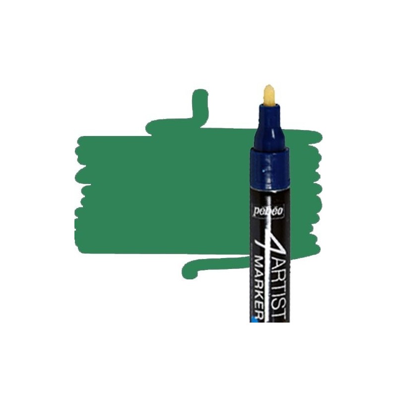 Fine art shop - Pebeo 4Artist Pink Oil Marker 4 mm green | totenart.com