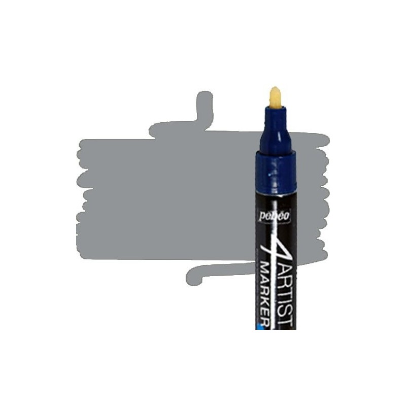 Fine art shop - Pebeo 4Artist Pink Oil Marker 4 mm gray | totenart.com